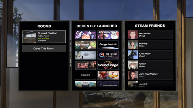 仮想空間でフレンドとの交流も Steamvr Home のベータが開始 Game Spark 国内 海外ゲーム情報サイト