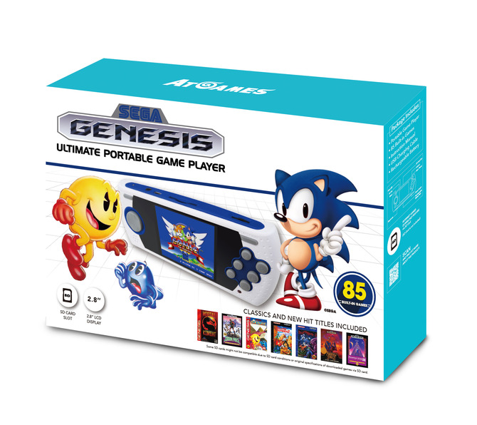 海外版メガドライブ新型「Sega Genesis Flashback」発表―ソフト80本 