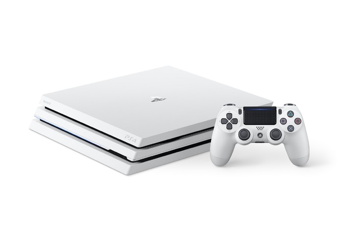PS4 Pro」本体グレイシャー・ホワイトVerが登場、9月より数量限定で ...