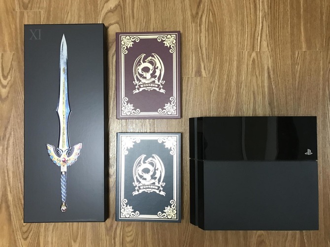 勇者のつるぎが届いた!『ドラクエXI』PS4/3DSダブルパックミニ開封