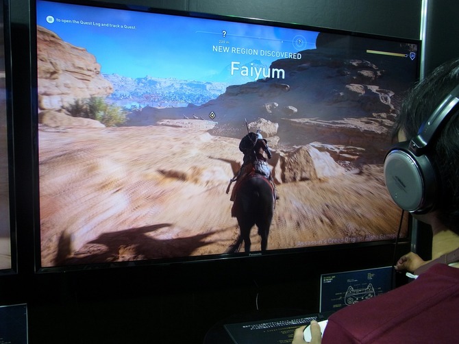 Tgs17 アサシンクリード オリジンズ 日本初公開の Xbox One X にてハンズオン 本当に美しい 驚きの4k風景 Game Spark 国内 海外ゲーム情報サイト