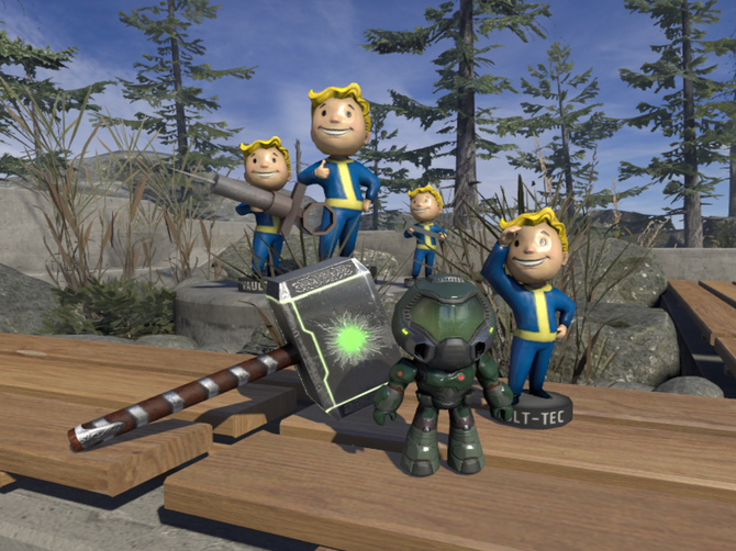 荒野に飛び込め Fallout 4 Vr 配信開始 Steamvr Home 向けにコラボアイテムも追加 Game Spark 国内 海外ゲーム情報サイト