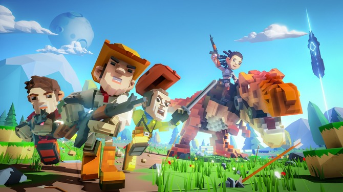 恐竜サバイバル Ark スピンオフ Pixark トレイラー マイクラ風ボクセルサンドボックスに Update Game Spark 国内 海外ゲーム情報サイト