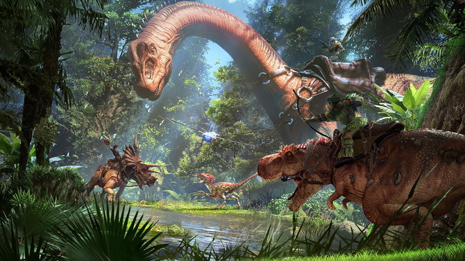 Psvr Ark Park 3月22日発売決定 マルチプレイにも対応した恐竜アドベンチャー Game Spark 国内 海外ゲーム情報サイト