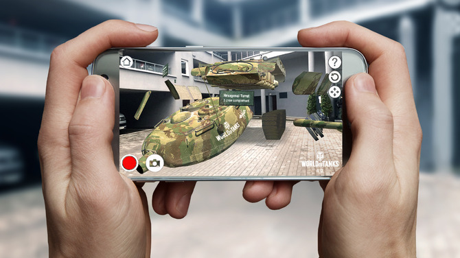 戦車を心ゆくまでarで愛でられる World Of Tanks 1 0拡張現実ar体験 リリース Game Spark 国内 海外ゲーム情報サイト