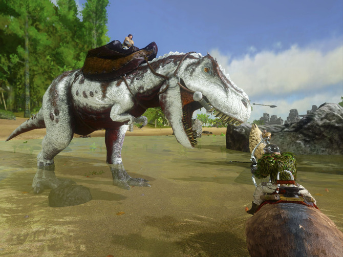 モバイル版 Ark Survival Evolved が海外配信 いつでもどこでも恐竜サバイバル Game Spark 国内 海外ゲーム情報サイト