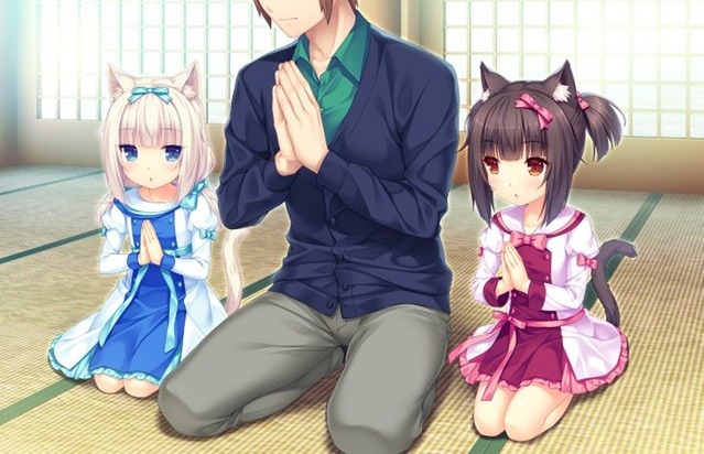 美少女ビジュアルノベル『ネコぱら Extra 仔ネコの日の約束』ゲーム