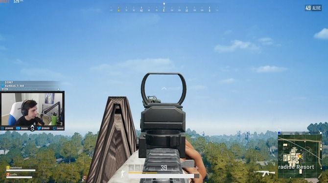 多分倒せると思う Shroudが Pubg の空飛ぶチーターをヘッドショット Game Spark 国内 海外ゲーム情報サイト