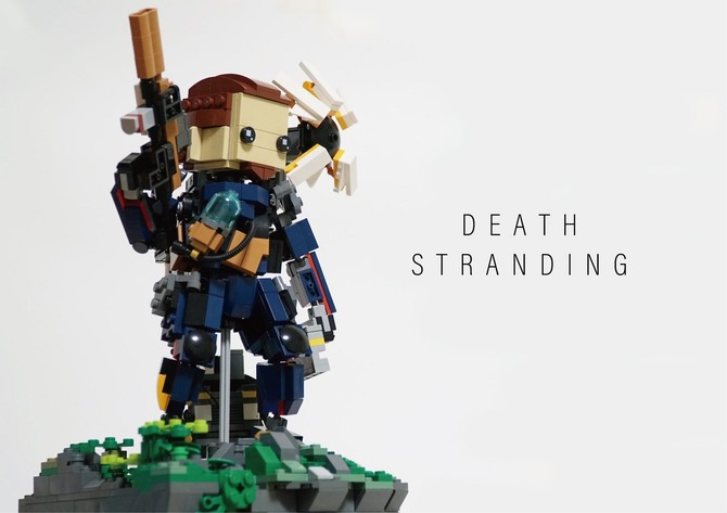 デススト ファンが 伝説の配達人 をlego化 制作を応援したいという気持ちで作りました Game Spark 国内 海外ゲーム情報サイト