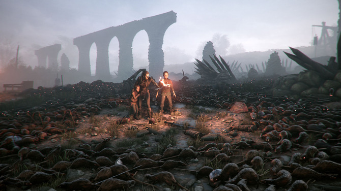 ネズミの大群がヤバい A Plague Tale Innocence 16分ゲームプレイ映像 Gamescom 18 Game Spark 国内 海外ゲーム情報サイト