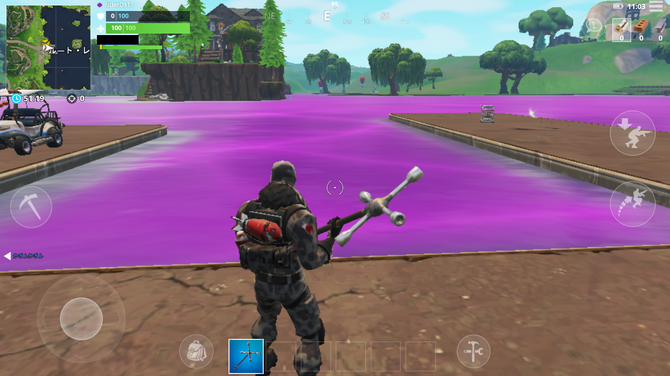 フォートナイト 謎のキューブが溶解 ルートレイクを侵食し 湖は紫に変質 Game Spark 国内 海外ゲーム情報サイト