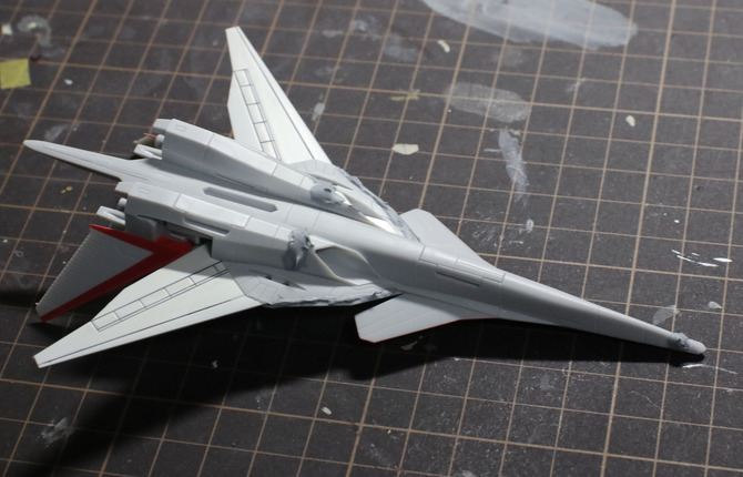 エースコンバットINF』コトブキヤ1/144「XFA-27」レビュー…航空機