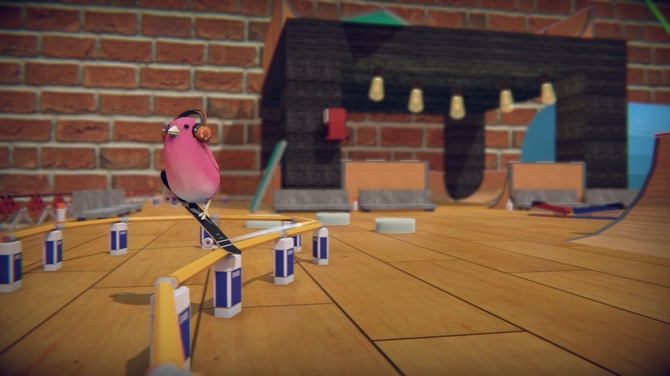 華麗な トリ ックを決めろ 鳥さんのスケボーゲーム Skatebird 発表 Game Spark 国内 海外ゲーム情報サイト