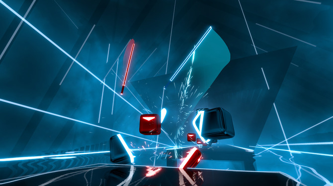 Vrリズムゲー Beat Saber 上級者の動きが速すぎてsteamvr更新 コントローラー認識速度の限界を拡大 Game Spark 国内 海外ゲーム情報サイト