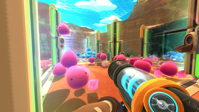 可愛いスライム牧場経営ゲーム Slime Rancher がepic Gamesストアに