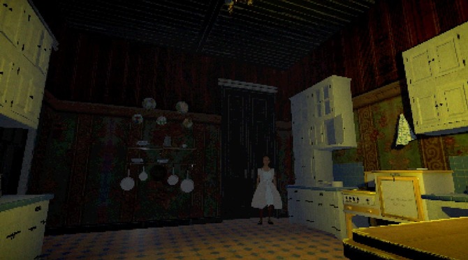 PS2風味サバイバルホラー『The Glass Staircase』配信開始! レトロな