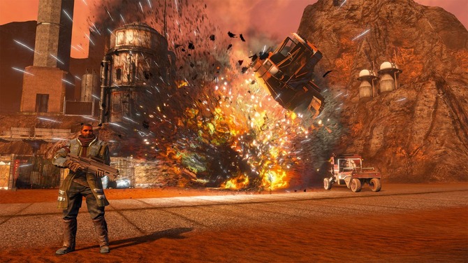 破壊しまくりACT『Red Faction Guerrilla Re-Mars-tered』スイッチ 