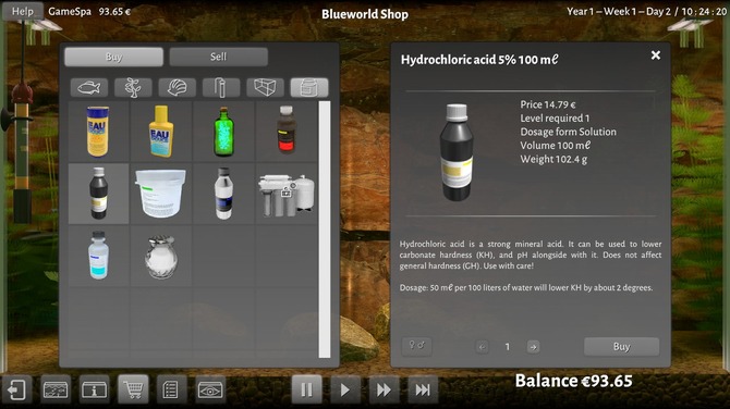 アクアリウムシミュレータ Biotope プレイレポート Pc上で観賞魚を飼育して癒されよう Game Spark 国内 海外ゲーム情報サイト