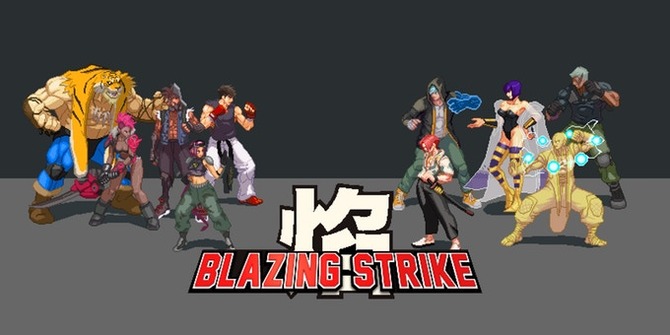 レトロスタイル2d格ゲー Blazing Strike Kickstarter開始 黄金時代の作品からインスパイア Game Spark 国内 海外ゲーム情報サイト