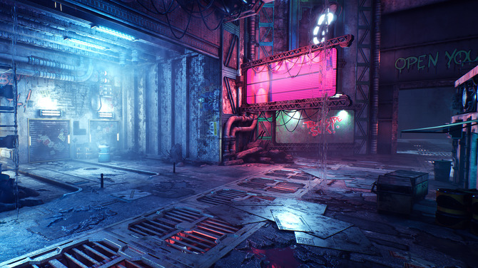 サイバーパンク都市を駆ける Ghostrunner 発表 華麗なカタナアクション炸裂 Game Spark 国内 海外ゲーム情報サイト