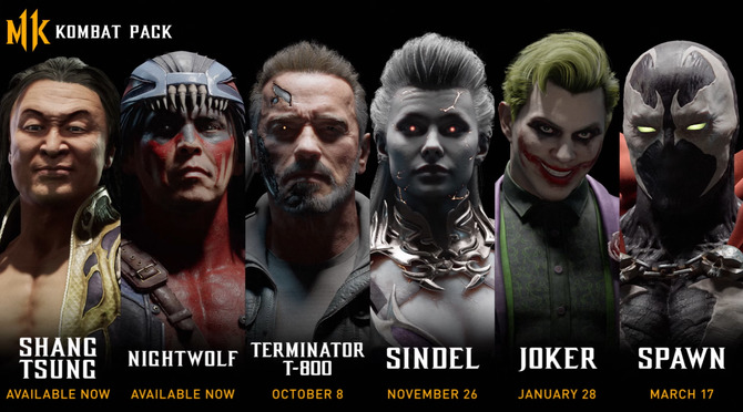 ターミネーターとジョーカーも参戦 Mortal Kombat 11 Dlc Kombat Pack トレイラー公開 Game Spark 国内 海外ゲーム情報サイト