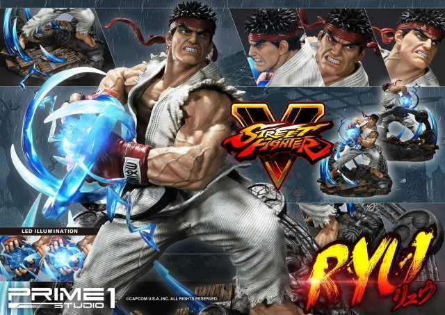 放て 真空波動拳 ストリートファイターv より リュウ が迫力の 超 ハイエンドフィギュアで登場 Game Spark 国内 海外ゲーム情報サイト