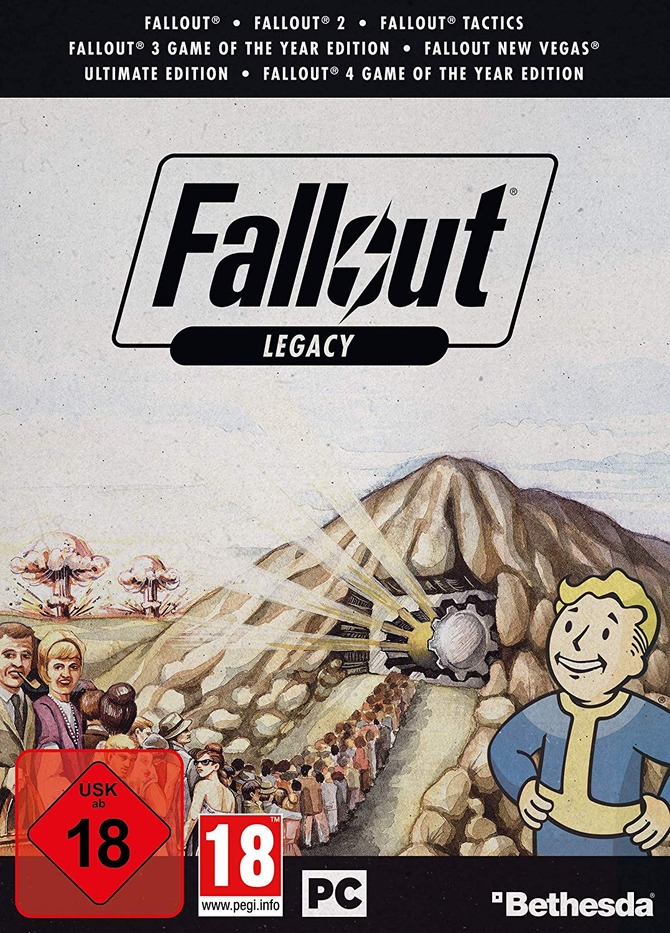 初代 Fallout から Fallout 4 まで収録した Legacy Collection が登場 独amazonで発見 Game Spark 国内 海外ゲーム情報サイト