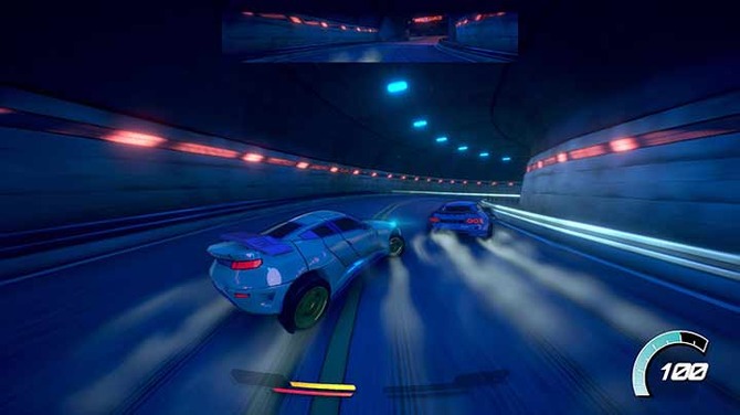 対戦アーケードレーサー Inertial Drift 発表 ツインスティック操作でドリフトを制御する Game Spark 国内 海外ゲーム 情報サイト