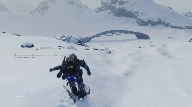 Death Stranding で雪山にスキーリゾートを作った配達人現る なんとなくやってみようと思った Game Spark 国内 海外 ゲーム情報サイト