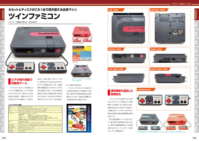 書籍「ファミリーコンピュータパーフェクトカタログ」発売決定!国内