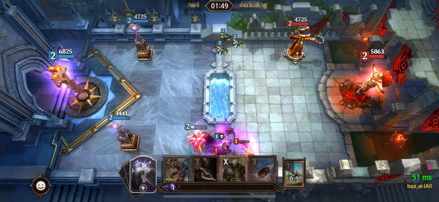 Mtg のキャラクターがぶつかりあうスマホrts マジック マナストライク プレイレポ Game Spark 国内 海外ゲーム情報サイト