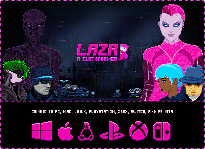 サイバーパンクact Lazr Kickstarter開始 布シミュレーションを搭載したユニークなハイスピードバトル Game Spark 国内 海外ゲーム情報サイト サイバーパンクact Lazr Kickstarter開始 布シミュレーションを搭載したユニークなハイスピードバトル Game Spark 国内 海外ゲーム情報サイト