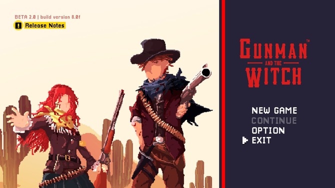 Act 経営西部劇 Gunman And The Witch 配信決定 魔女の少女の力を借りてアウトローと戦え Game Spark 国内 海外ゲーム情報サイト