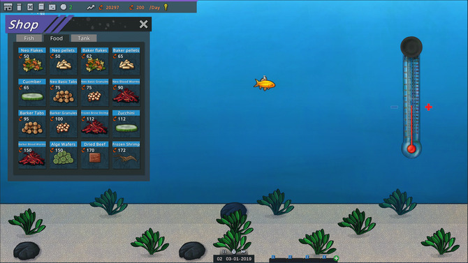 水槽に癒やされたい 2d水槽シム Fish Simulator Aquarium Manager Steam配信開始 Game Spark 国内 海外ゲーム情報サイト