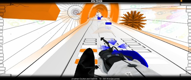 発売12周年の音楽ファイル対応リズムゲーム Audiosurf にワイドスクリーン対応とコース生成のアップデート Game Spark 国内 海外ゲーム情報サイト 発売12周年の音楽ファイル対応リズムゲーム Audiosurf にワイドスクリーン対応とコース生成のアップデート Game Spark 国内 海外ゲーム情報サイト