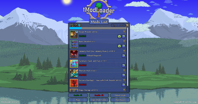 テラリア Mod管理ツール Tmodloader 5月16日steam配信 ワークショップサポートについても言及 Game Spark 国内 海外ゲーム情報サイト