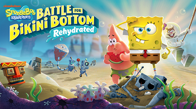 日本語音声にも対応の スポンジ ボブ ゲーム最新作 Spongebob Squarepants Battle For Bikini Bottom Rehydrated がsteam配信 Game Spark 国内 海外ゲーム情報サイト
