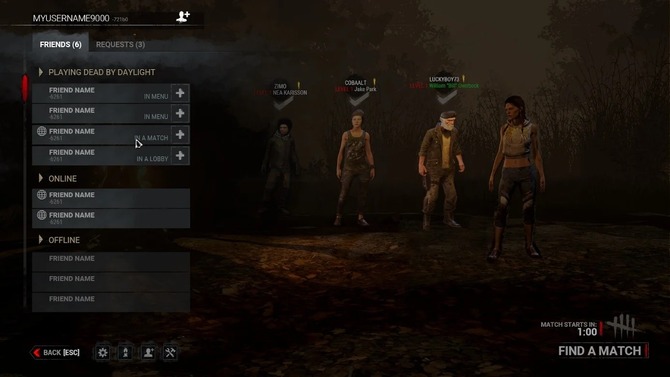 Dead By Daylight Pc コンソール間クロスプレイの実装時期や各機能などについて紹介 Game Spark 国内 海外ゲーム情報サイト