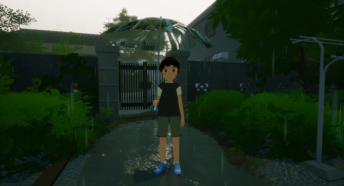 とある雨の一日をゆったり過ごす短編adv 梅雨の日 Steam Itch Ioにて配信開始 雨音に癒されながら家族との会話や空想を楽しもう Game Spark 国内 海外ゲーム情報サイト