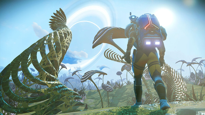 No Man S Sky 巨大ワーム含む新たな生物や未踏の新惑星が登場 宇宙を更に多様化する Origins アップデート配信開始 Game Spark 国内 海外ゲーム情報サイト