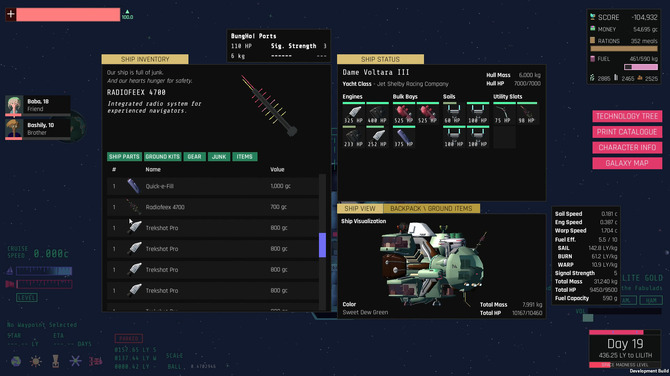 宇宙人家族が新天地に向けて旅をするサバイバルadv Lilith Odyssey 発表 Game Spark 国内 海外ゲーム情報サイト