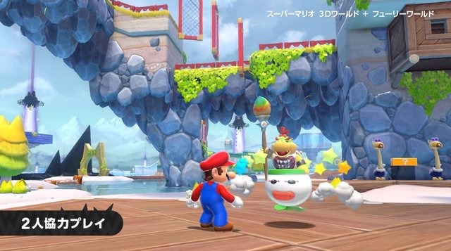 スーパーマリオ 3dワールド フューリーワールド の新要素が明らかに クッパjr で協力プレイ ギガネコマリオ の鍵を握るアイテムも判明 Game Spark 国内 海外ゲーム情報サイト