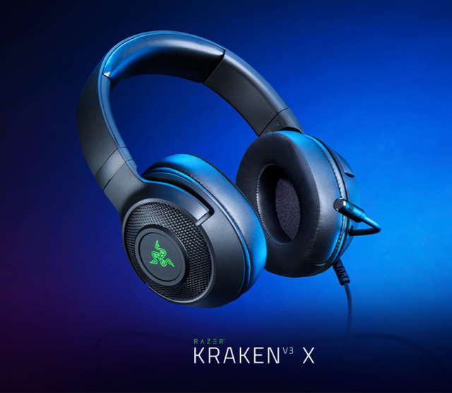 Razerが人気のゲーミングヘッドセットkrakenの最新モデル Kraken V3 X の国内発売を決定 Game Spark 国内 海外ゲーム情報サイト