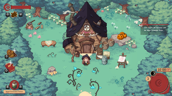 魔女見習いの日常rpg Little Witch In The Woods Steamストアページ公開 魔女学校で学んだ教えで村人たちを助けよう Game Spark 国内 海外ゲーム情報サイト