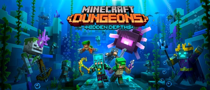 Minecraft Dungeons 新dlc Hidden Depths 5月26日配信予定 強敵raid Captainsなどを追加する無料アップデートも Game Spark 国内 海外ゲーム情報サイト