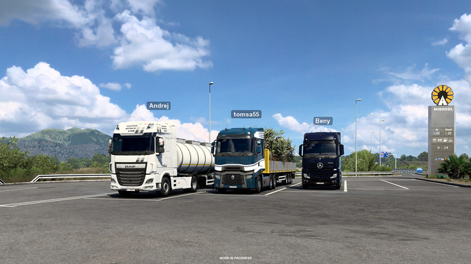 トラック運転シム Ets2 Ats 公式マルチプレイヤーモード Convoy ティーザー映像 Game Spark 国内 海外ゲーム 情報サイト