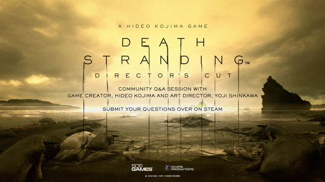 『DEATH STRANDING DIRECTOR'S CUT』小島秀夫監督&新川
