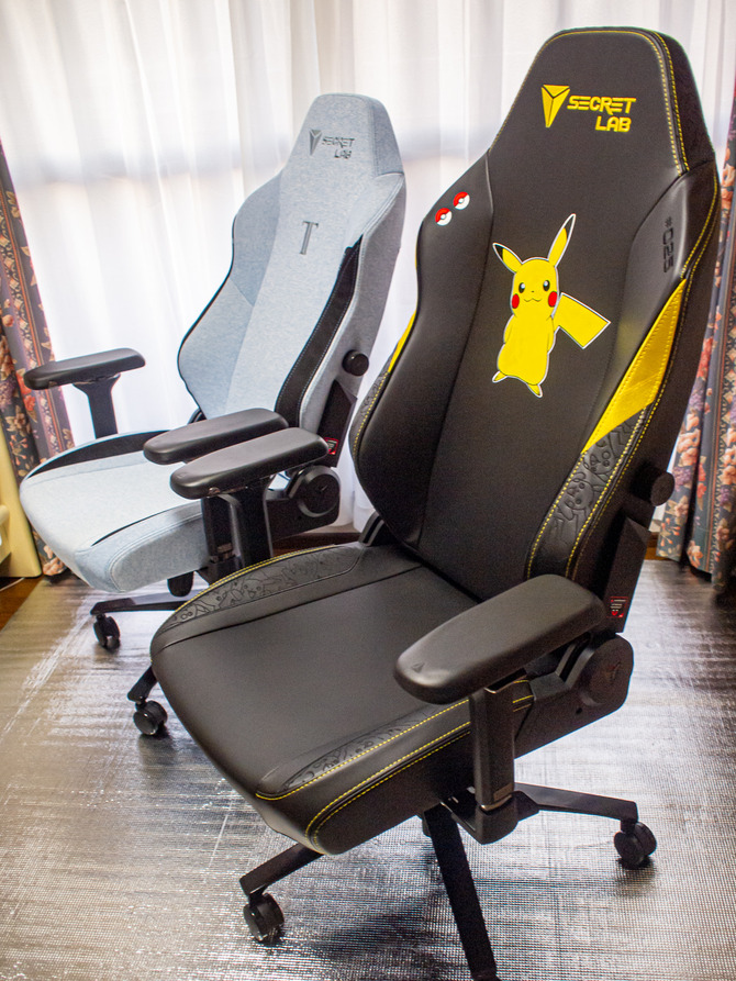 ピカチュウの毛皮は柔らかかった…!Secretlab『ポケモン』ゲーミング