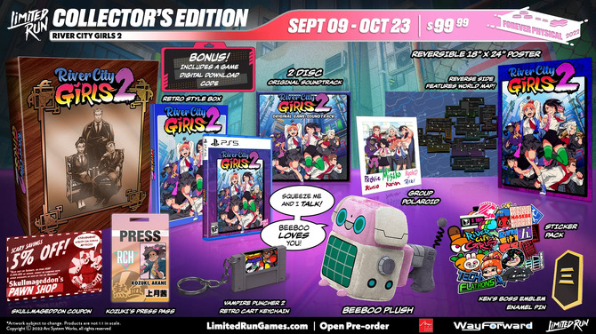 12月スーパーSALE 海外PS5版 RIVER CITY GIRLS コレクターズ
