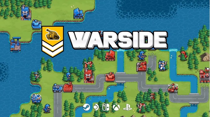 ゲームボーイウォーズアドバンス』調なドット絵戦術SLG『Warside